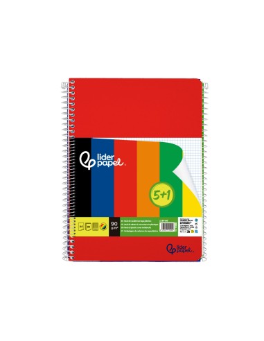 Cuaderno espiral liderpapel a4 wonder tapa...