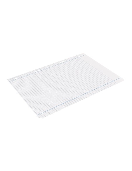 Recambio liderpapel din a5 100 hojas 75 gr horizontal con margen 6 taladros
