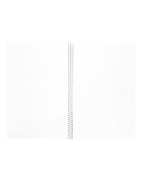 Cuaderno espiral liderpapel a5 wonder tapa plastico 80h 90gr liso colores surtidos