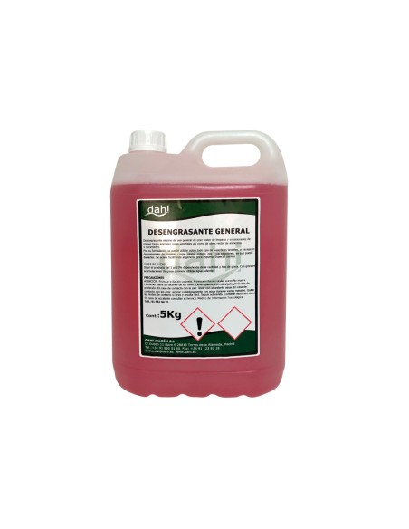 Limpiador desengrasante multiusos dahi garrafa 5 litros