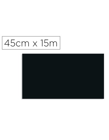 Rollo adhesivo d-c-fix negro mate ancho 45 cm...