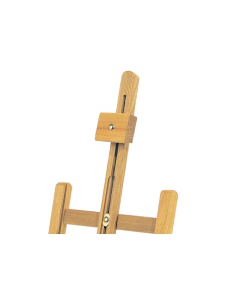 Caballete pintor de sobremesa liderpapel madera de pino barnizado 80x27,5x30 cm certificado fsc