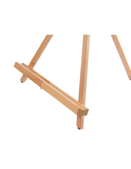 Caballete pintor de sobremesa liderpapel madera de haya barnizado 47x38x31 cm certificado fsc