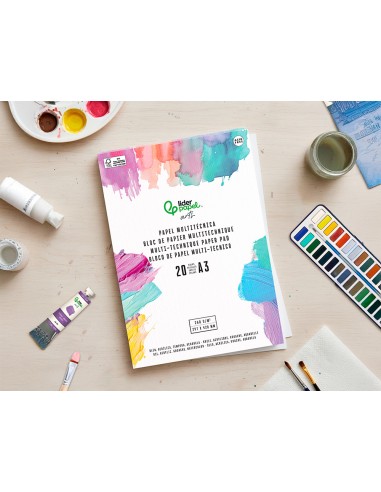 Bloc papel multitecnica liderpapel din a3 para...