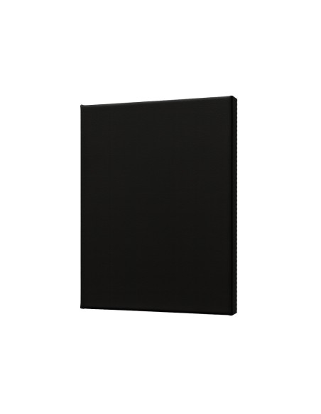 Bastidor negro liderpapel 6f lienzo grapado parte trasera algodon 100% 33x41 cm gramaje 320g/m2 certificado fsc