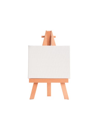 Mini lienzo con caballete liderpapel 6x8 cm...