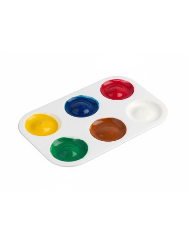 Paleta plastico liderpapel para pintura...