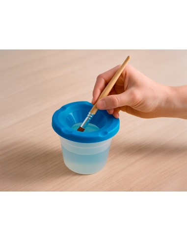 Vaso limpiapinceles liderpapel de plastico...