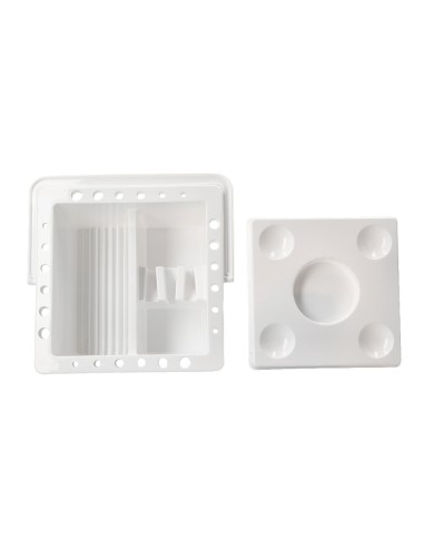 Cubo limpiador de pinceles liderpapel de...