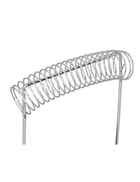 Limpiador con soporte liderpapel para brochas y pinceles de aluminio 18x10,5 cm