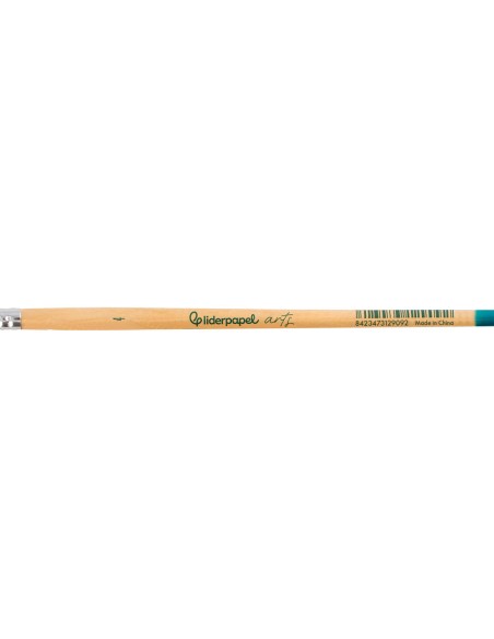 Pincel para pintura acrilica y acuarela liderpapel n 4 punta filbert / lengua gato de pelo sintetico certificado
