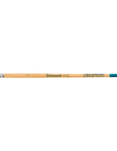 Pincel para pintura acrilica y acuarela liderpapel n 2 punta filbert / lengua gato de pelo sintetico certificado