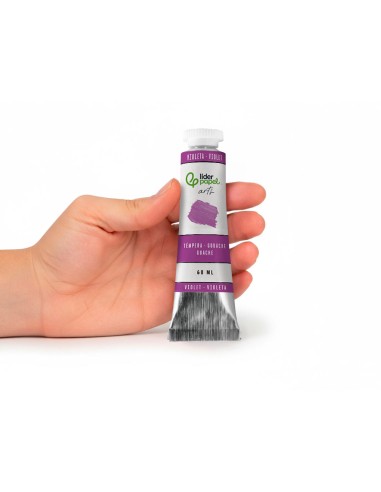 Tempera gouache liderpapel tubo de aluminio de...
