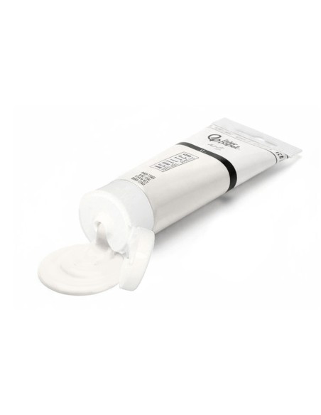 Pintura acrilica liderpapel tubo de plastico de 60 ml color blanco titanio