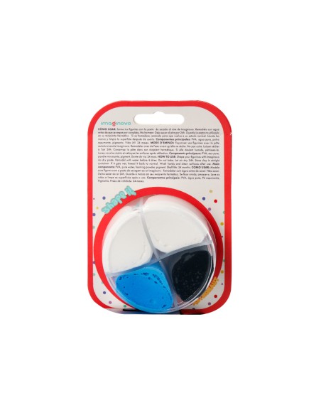 Pasta para modelar imaginovo de secado al aire set de colores surtidos con instrucciones astronauta