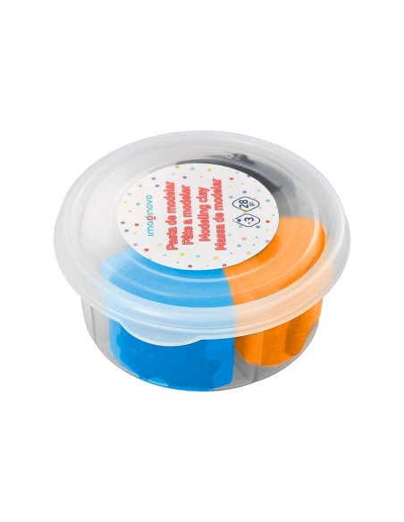 Pasta para modelar imaginovo de secado al aire set de colores surtidos con instrucciones pinguino