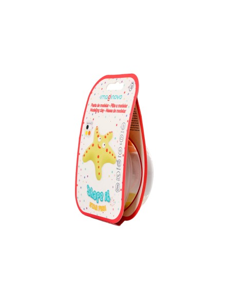 Pasta para modelar imaginovo de secado al aire set de colores surtidos con instrucciones estrella de mar
