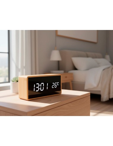 Reloj q-connect sobremesa digital con...