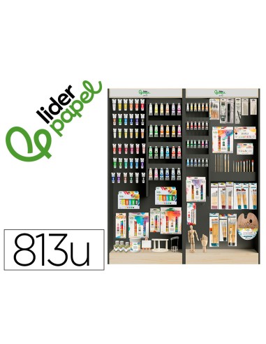 Expositor de bellas artes liderpapel suelo...