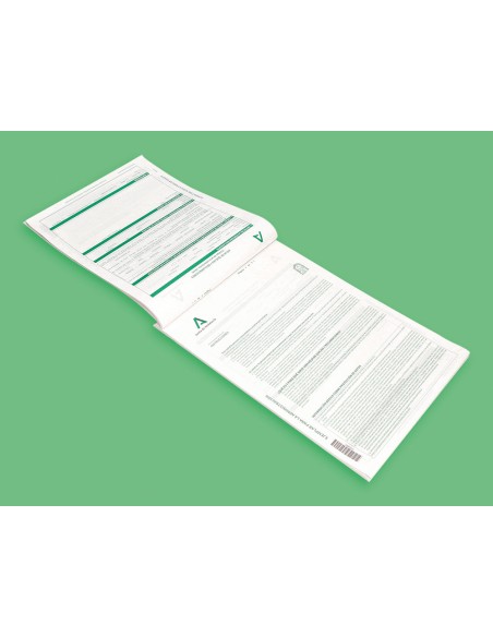 Libro liderpapel hojas de reclamaciones junta de andalucia din a4 24 juegos original + 2 copias