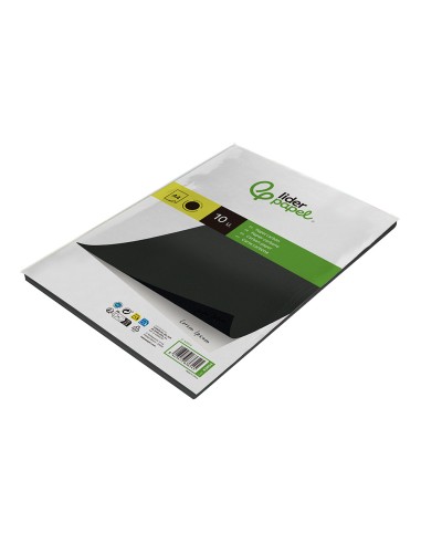 Papel carbon liderpapel negro din a4 bolsa de...