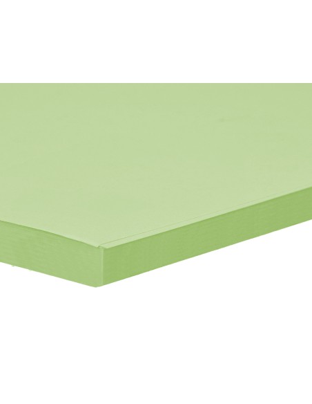 Papel color liderpapel a4 80gr verde intenso paquete de 100 hojas