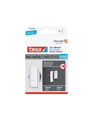 Tira adhesiva tesa doble cara powerstring...