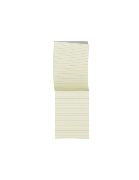 Bloc notas liderpapel encolado a4 rayado horizontal 50 hojas 80 gr color amarillo