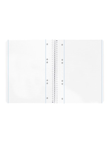 Cuaderno espiral liderpapel a5 micro serie azul...