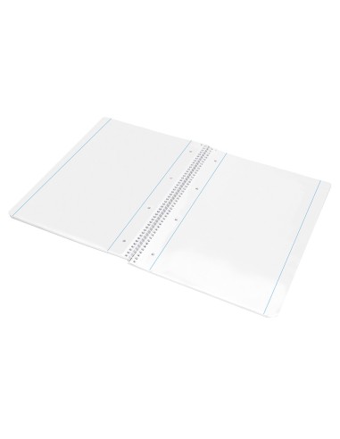 Cuaderno espiral liderpapel a4 micro serie azul...
