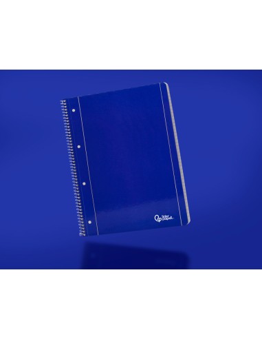 Cuaderno espiral liderpapel a4 micro serie azul...