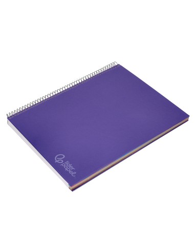 Cuaderno espiral liderpapel a4 micro jolly tapa...