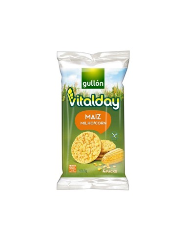 Tortitas de maiz gullon vitalday 108 gr paquete...