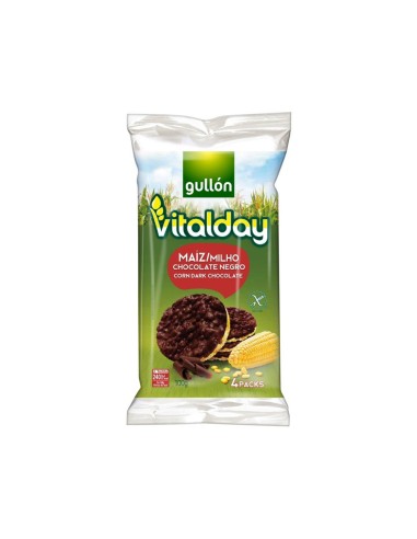 Tortitas de maiz gullon vitalday chocolate...