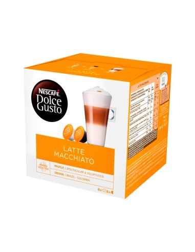 Cafe dolce gusto latte macchiato caja de 16...