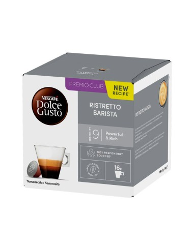 Cafe dolce gusto ristretto barista intensidad 9...