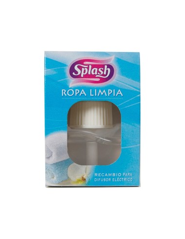 Ambientador electrico splash ropa limpia...