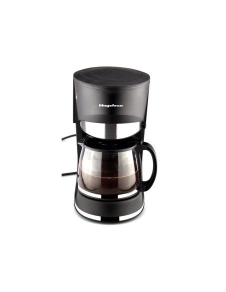 Cafetera ristretto magefesa 12 tazas con filtro extraible y placa calefactora antiadherente 800w