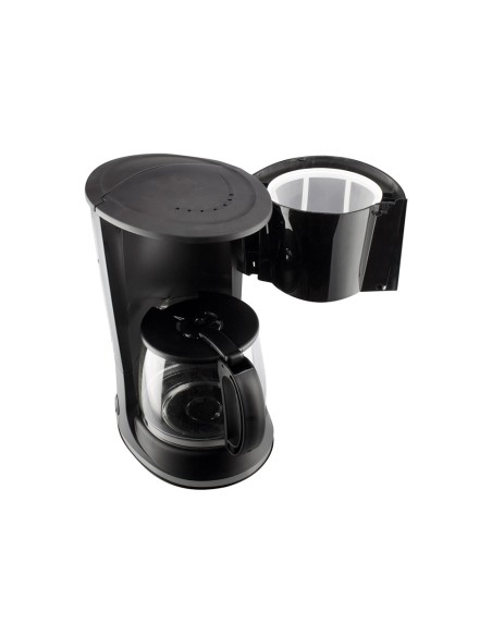 Cafetera ristretto magefesa 12 tazas con filtro extraible y placa calefactora antiadherente 800w