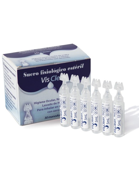 Suero fisiologico esteril sentidos monodosis 5 ml caja de 30 unidades