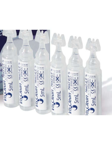 Suero fisiologico esteril sentidos monodosis 5 ml caja de 30 unidades