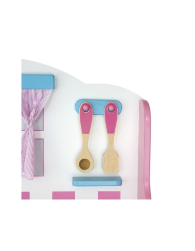 Juego andreutoys cocina madera con complementos...