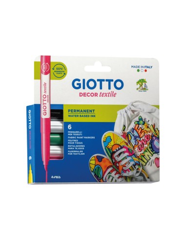 Rotulador giotto decor textile para camisetas...