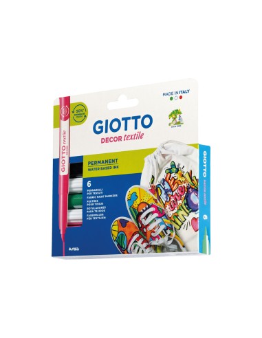 Rotulador giotto decor textile para camisetas...