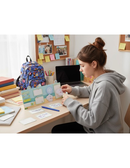 Notas adhesivas imaginovo stick it! notebook 180 notas adhesivas pirata tamaños surtidos brujula