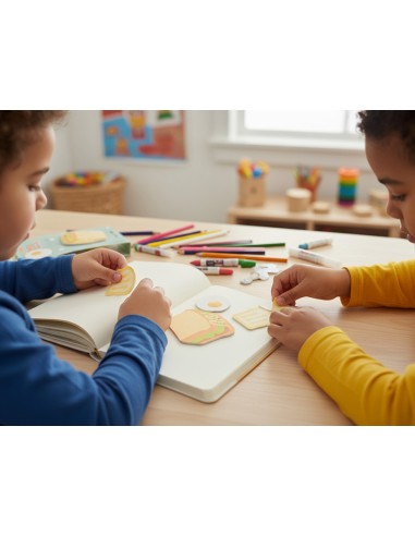 Bloc notas adhesivas imaginovo foodies sandwich...