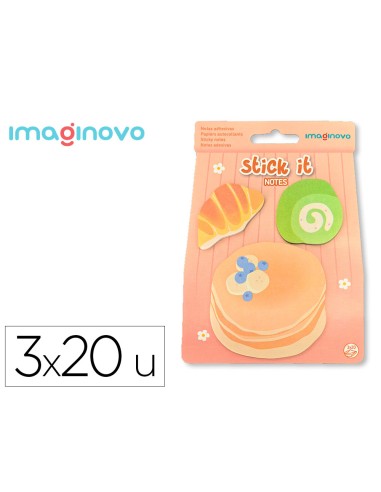 Bloc notas adhesivas imaginovo foodies tortitas...