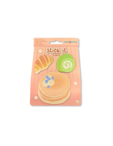 Bloc notas adhesivas imaginovo foodies tortitas...