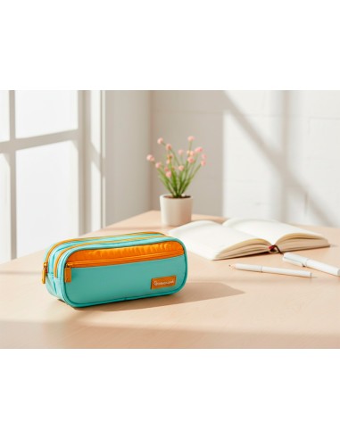 Estuche portatodo liderpapel duo 3 cremalleras...