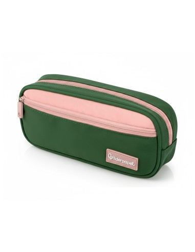 Estuche portatodo liderpapel duo 2 cremalleras...